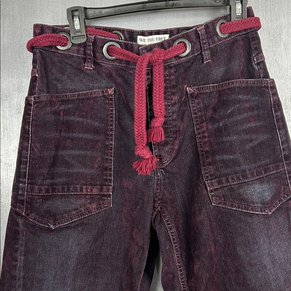 We The Free Moxie flocked velvet jeans - Picture 3 of 7